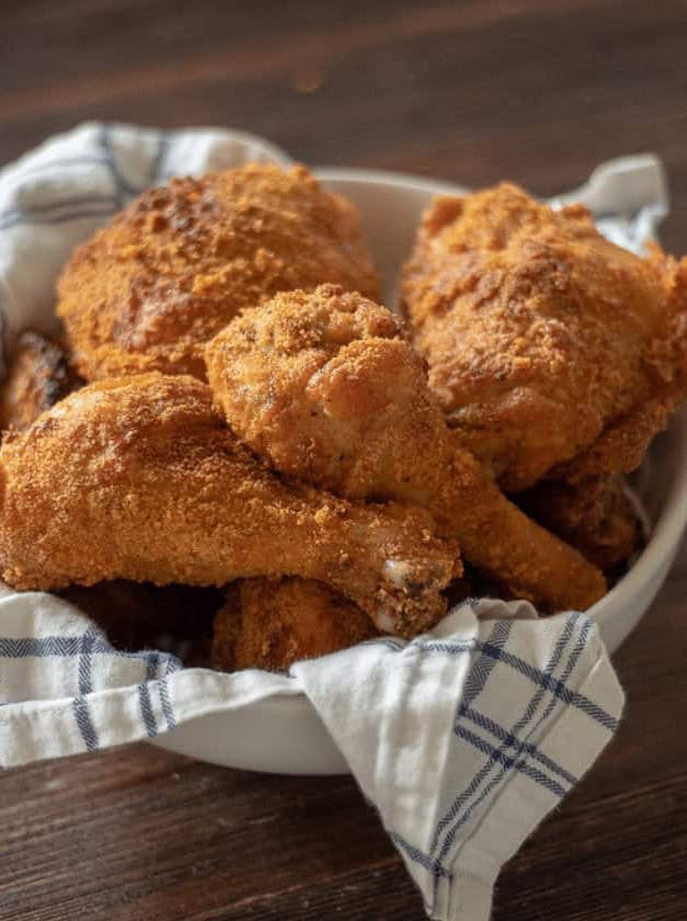 Air Fryer Keto Fried Chicken