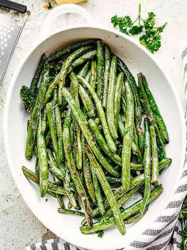 Easy Roasted Green Beans