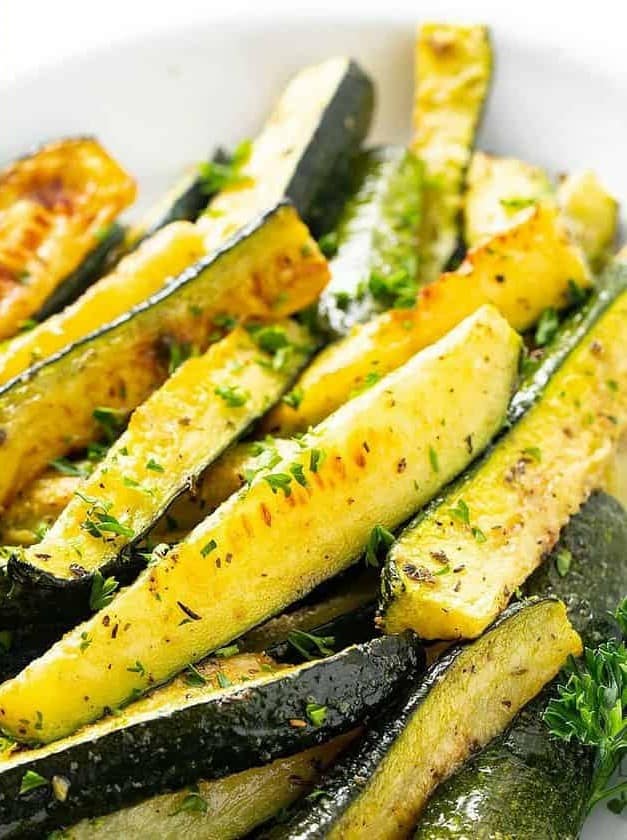 Oven Roasted Zucchini