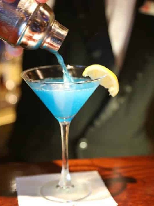 Sea Blue Martini