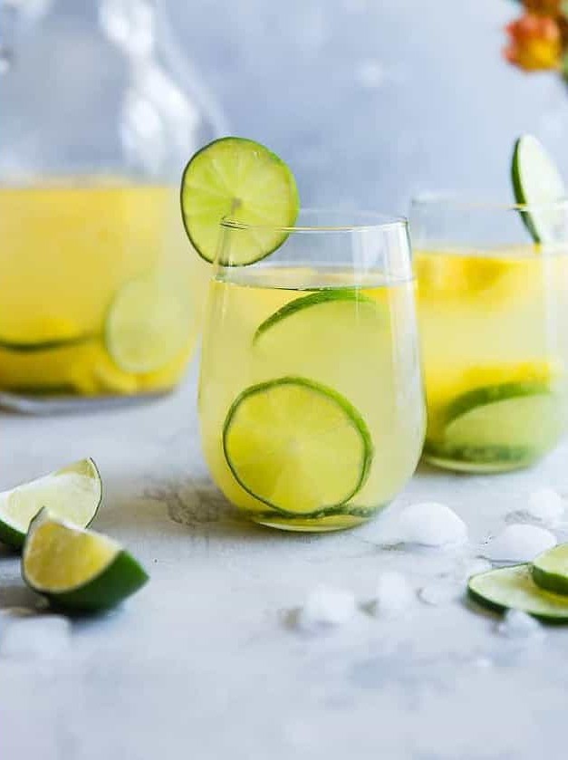 Tropical White Moscato Sangria