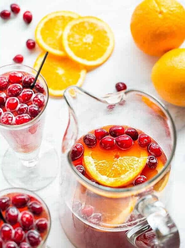 Orange Cranberry Spritzer