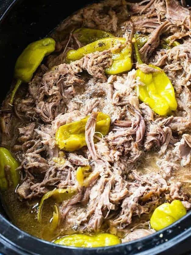 Slow Cooker Mississippi Pulled Pork