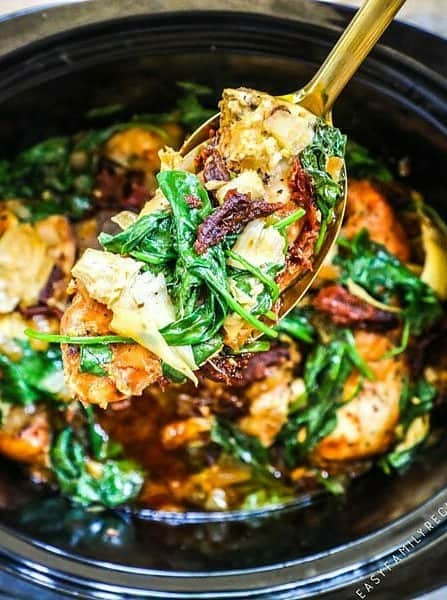 Crock Pot Tuscan Chicken