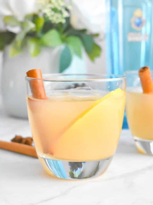 Spiced Pear Gin Fizz