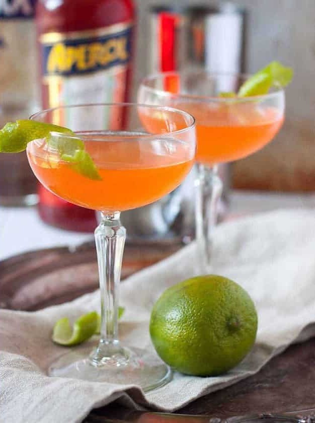 Aperol Cosmopolitan Cocktail