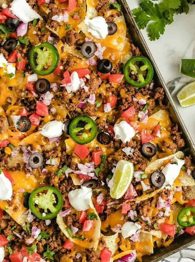 Easy Sheet Pan Nachos