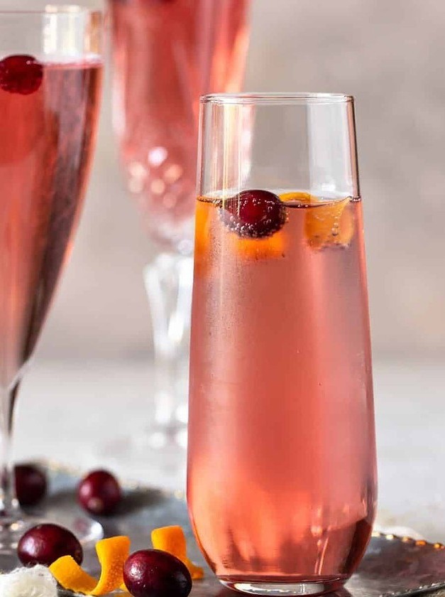 Cranberry Mimosa