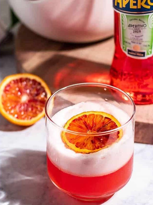 Frothy Aperol Sour