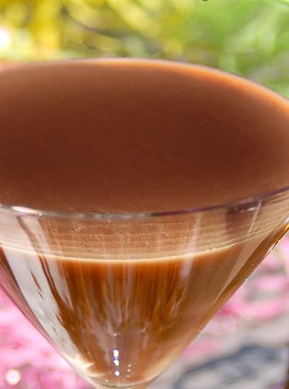 The Melted Chocolate Easter Bunny Cocktail