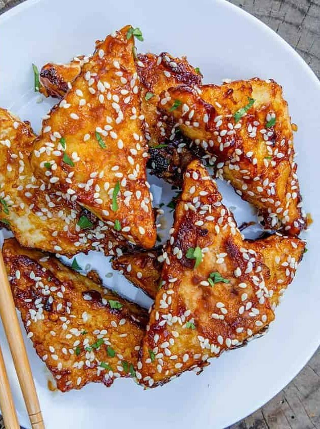 Crispy Sticky Tofu