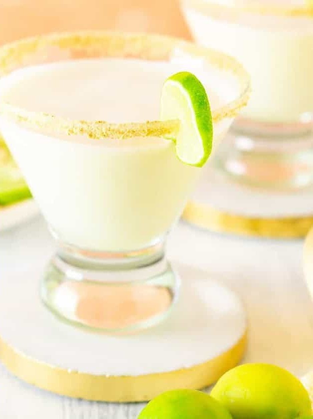 Sparkling Key Lime Pie Martini