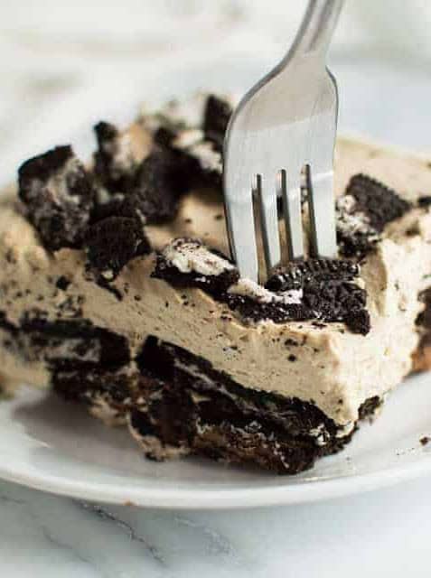 Mocha Oreo No Bake Dessert