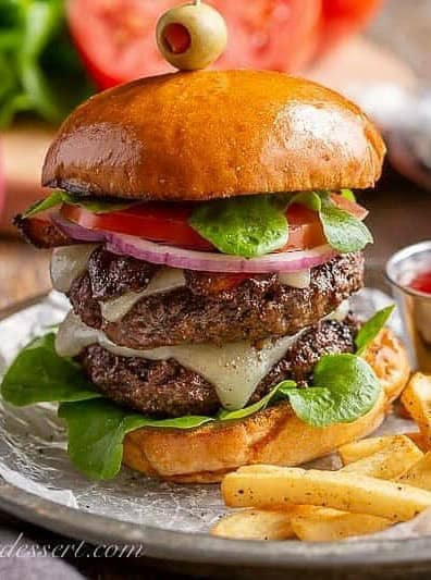 Marinated Burgers