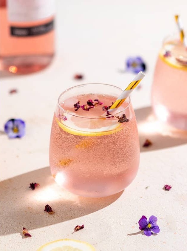 Rosé Wine Cocktail