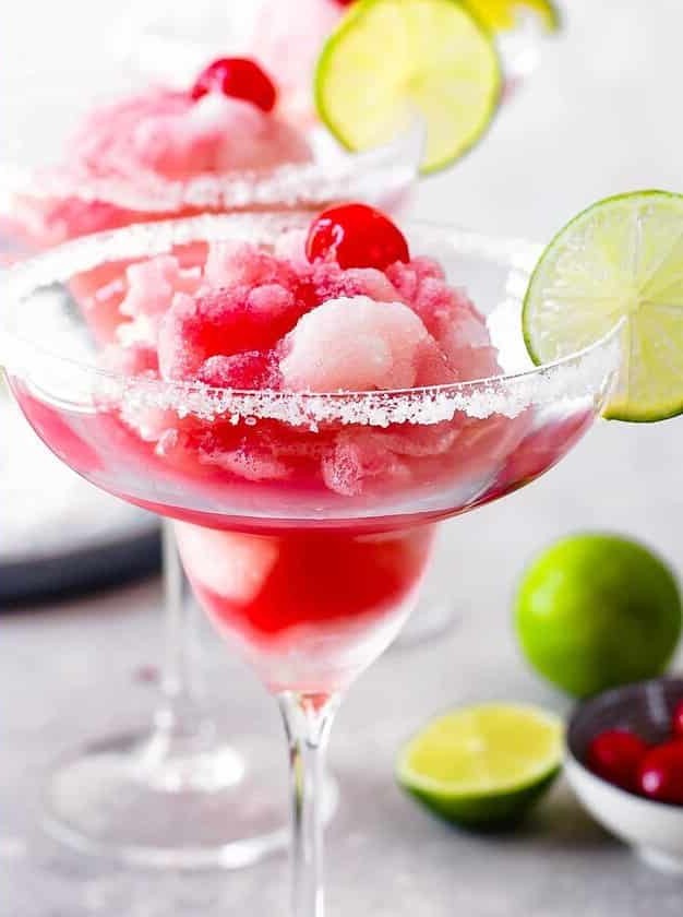 Frozen Cherry Limeade Margarita