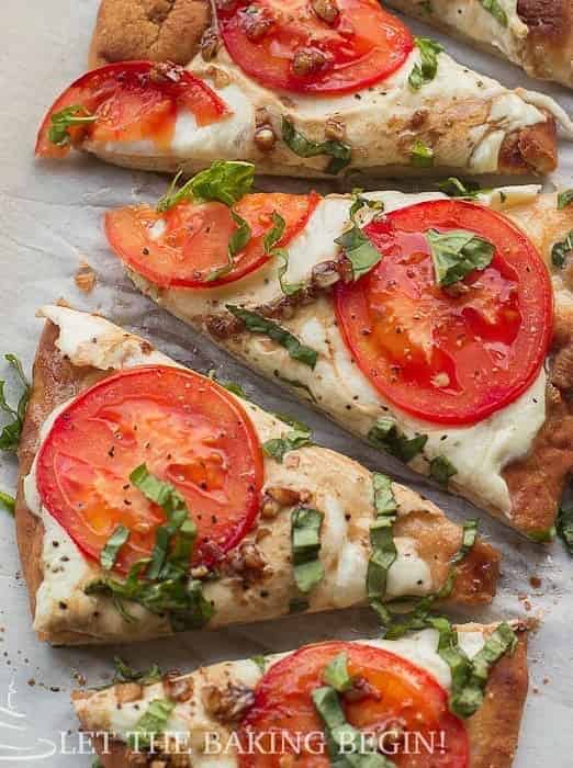 Margherita Flatbread Pizza