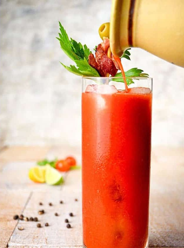 Keto Bloody Mary Cocktail