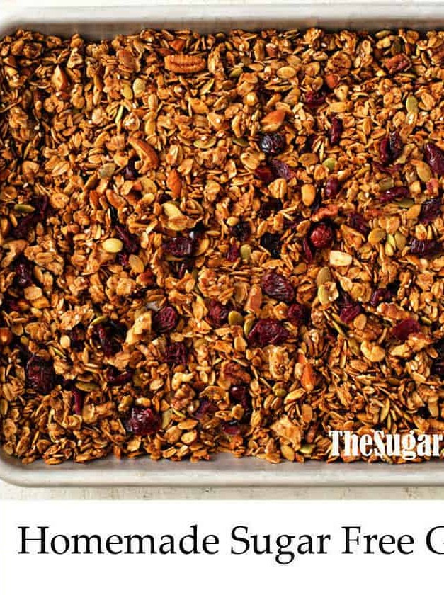 Homemade Sugar Free Granola