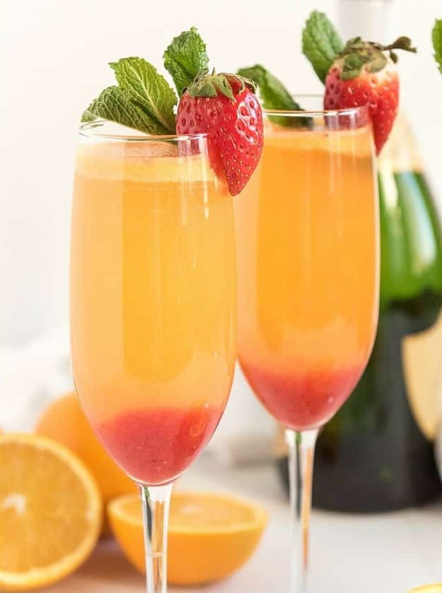 Strawberry Mimosa