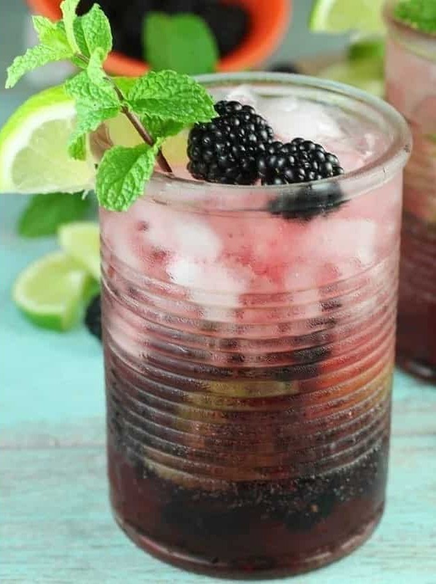 Blackberry Mojitos