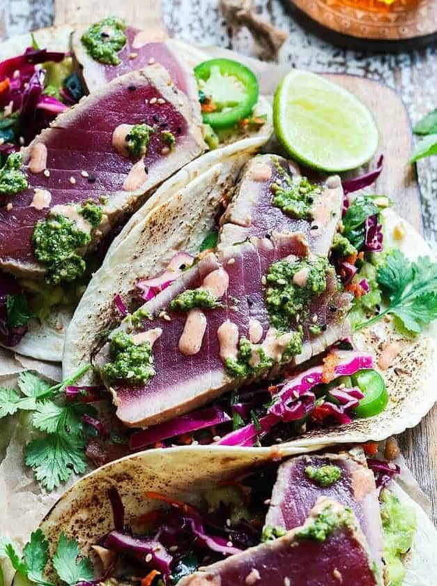 Ahi Tuna Tacos