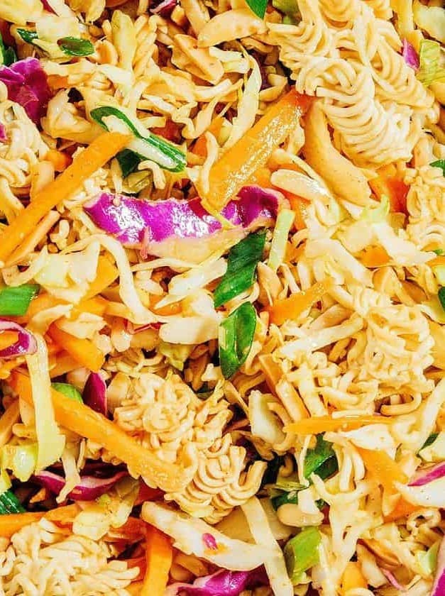 Easy Ramen Noodle Salad