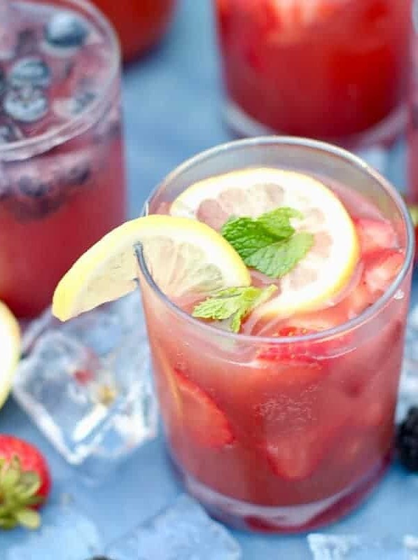 Strawberry Lemon Punch