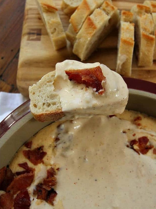 Beer and Bacon Dip