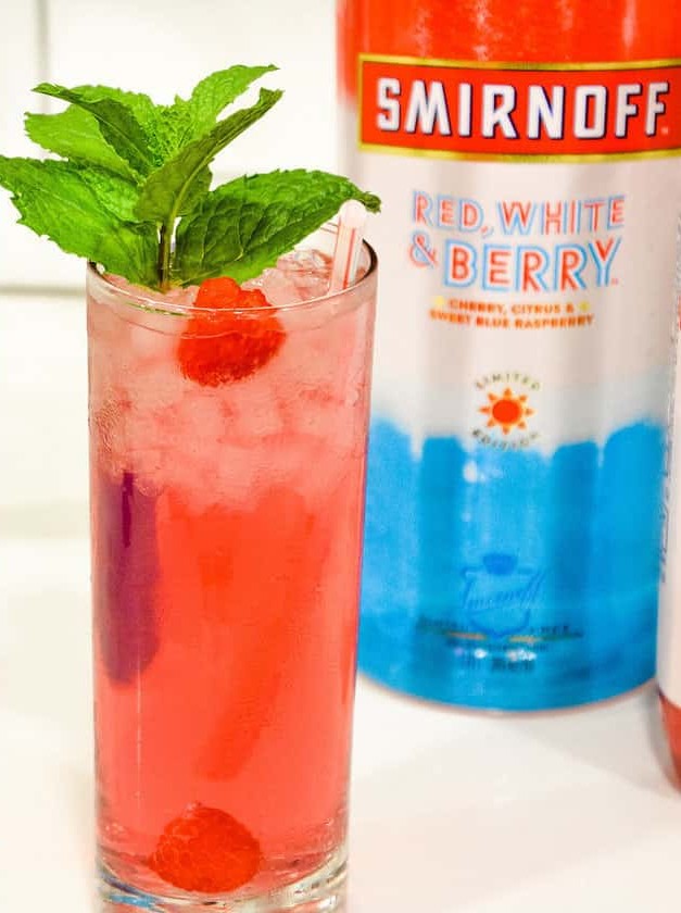 Pink Starburst Vodka Cocktail