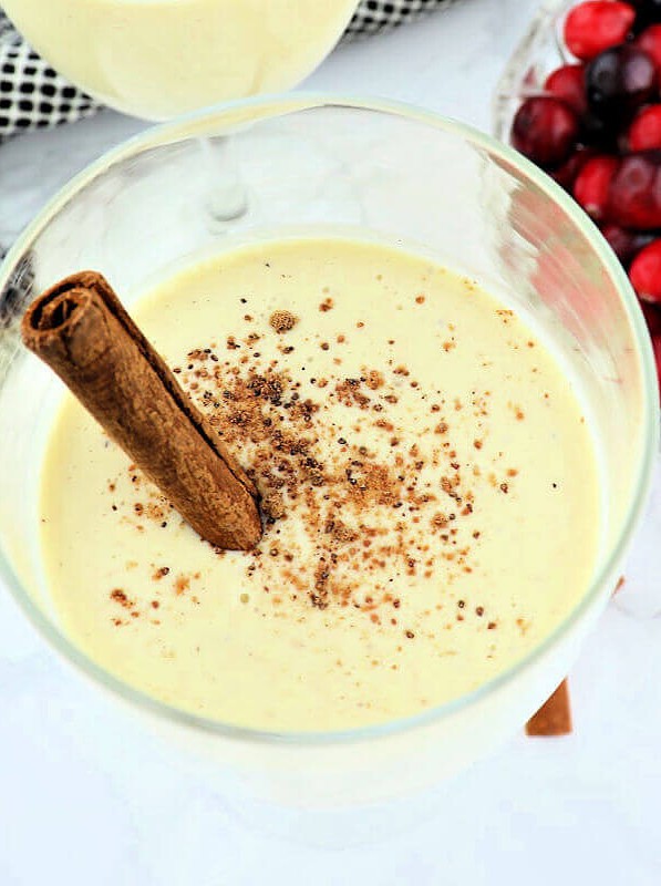 Keto Eggnog