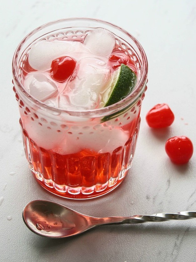 Cherry Limeade Cocktail