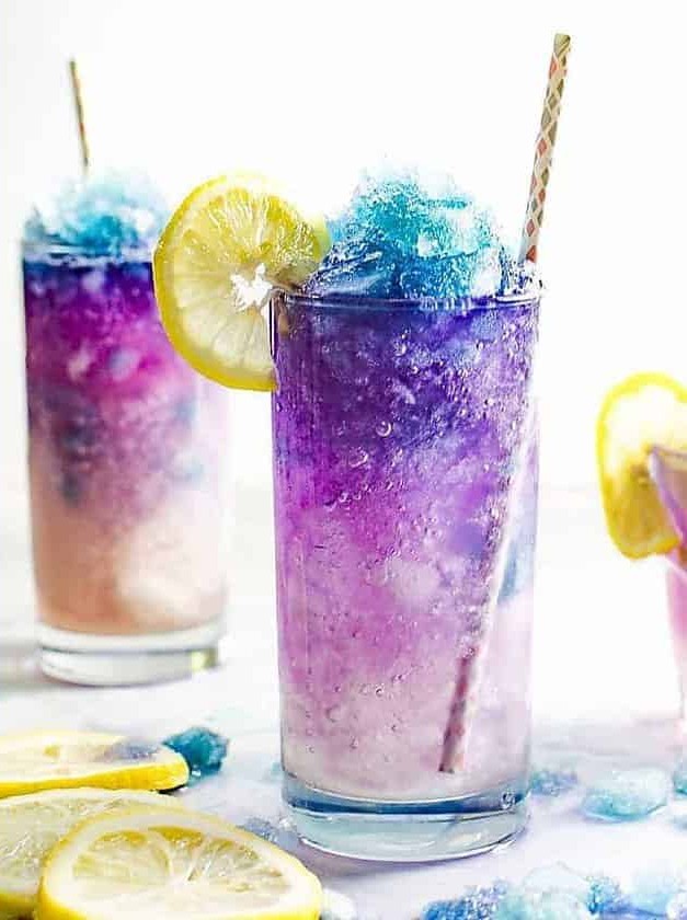 Galaxy Lemonade Slushie