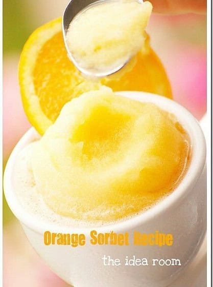 Orange Sorbet