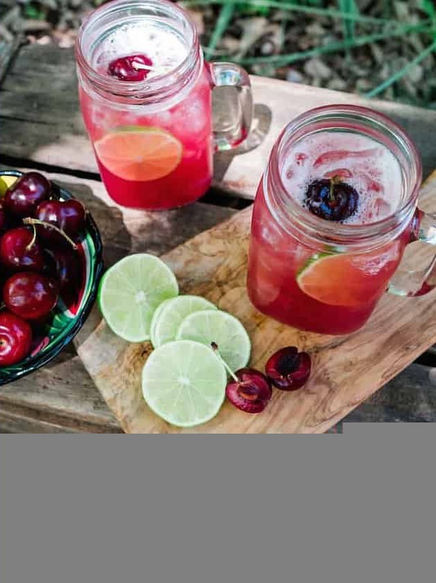 Cherry Limeade Margaritas