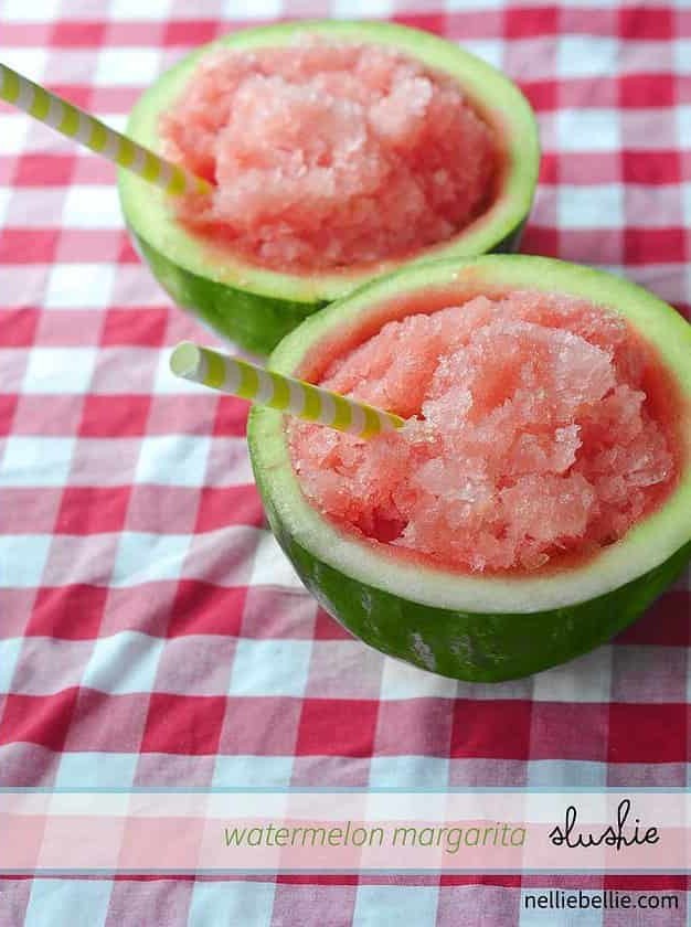 Watermelon Margarita Slushie