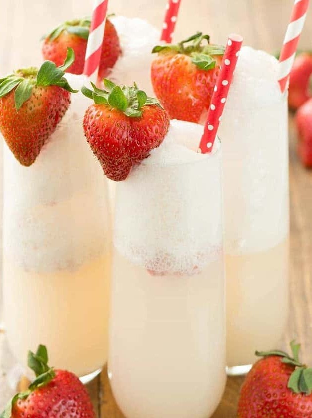 Strawberry Shortcake Mimosa