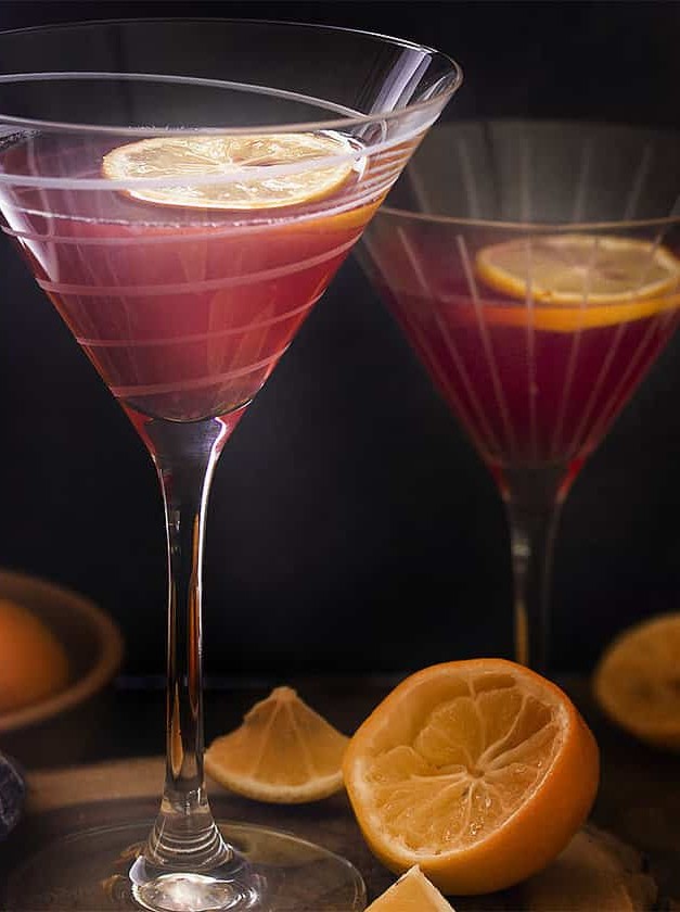 Meyer Lemon Cosmo Cocktail