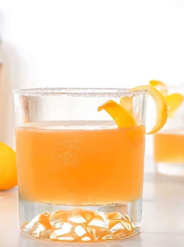 Greek Sidecar Cocktail