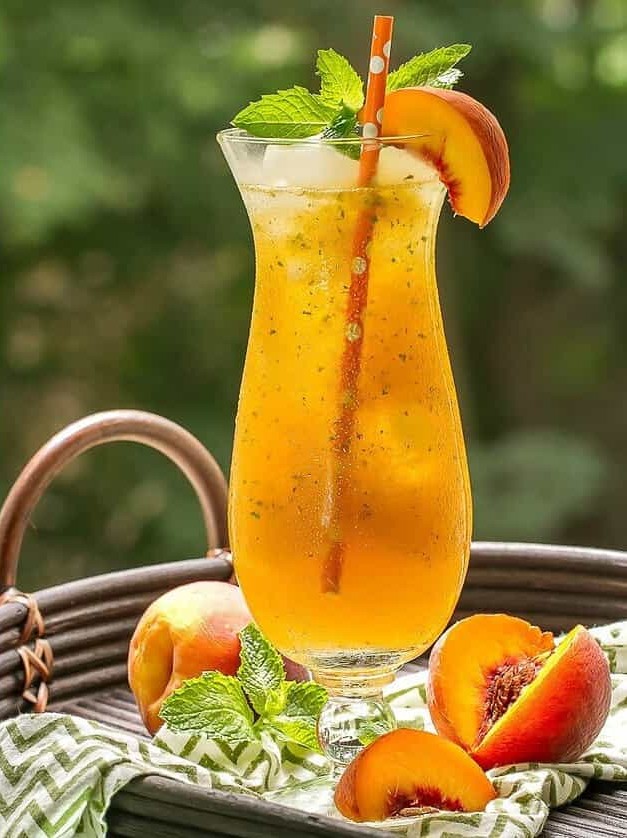 Ginger Peach Cooler