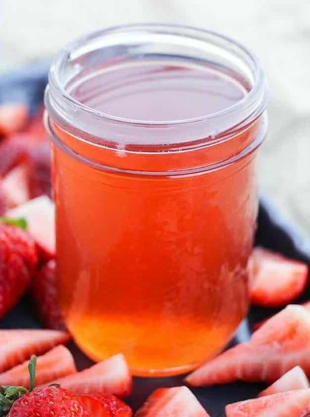 Homemade Strawberry Moonshine