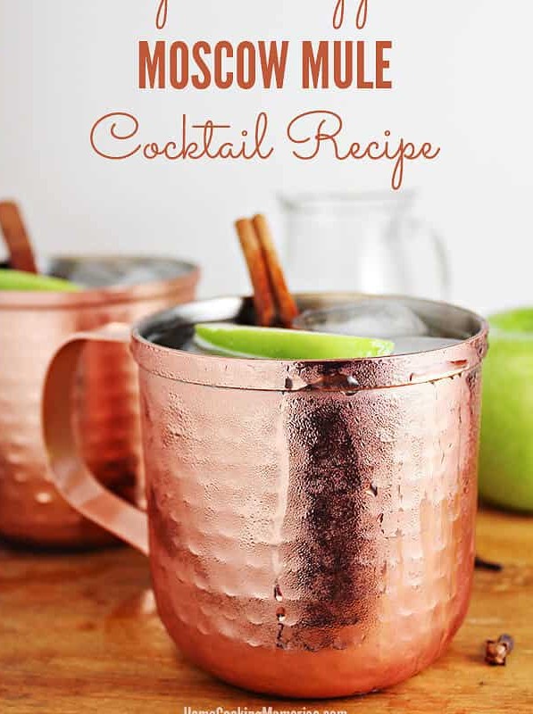 Spiced Apple Moscow Mule