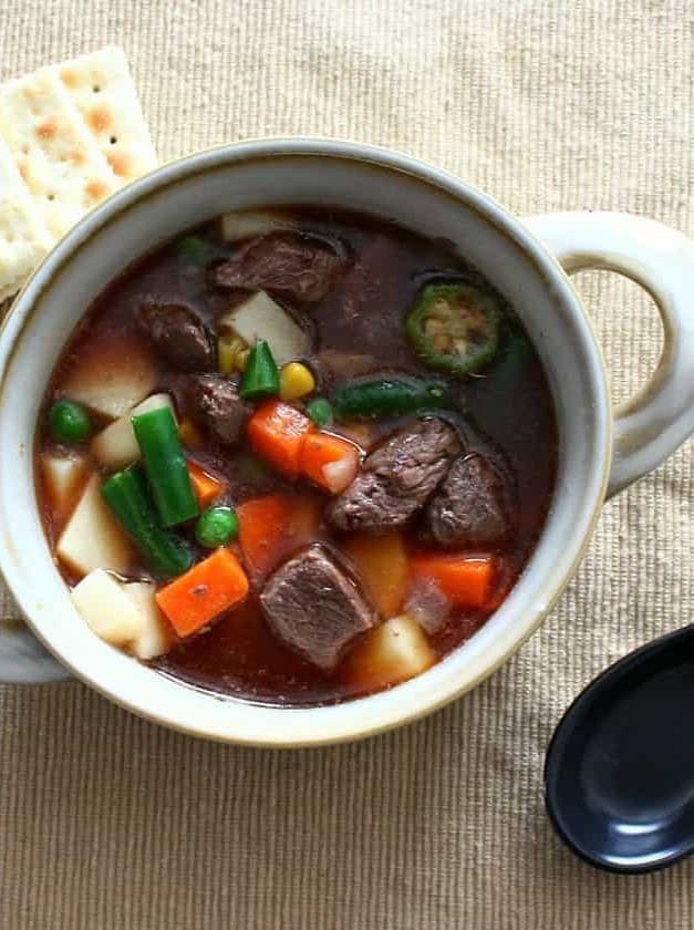 Healthy Vegetable Beef Soup