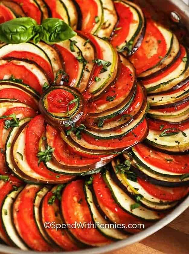 Easy Layered Ratatouille