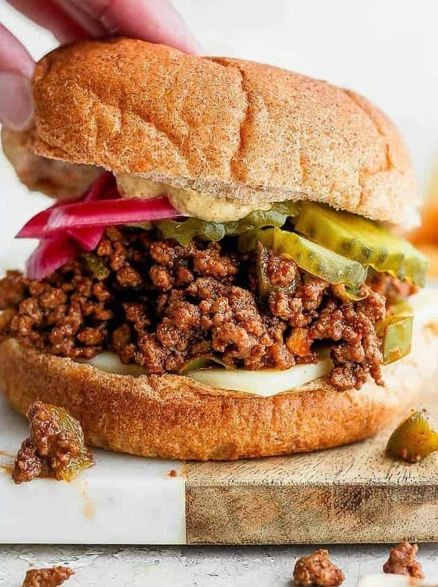 Healthy Homemade Sloppy Joes