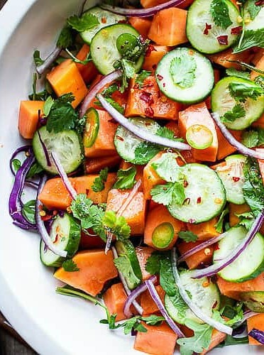 Mexican Papaya Salad