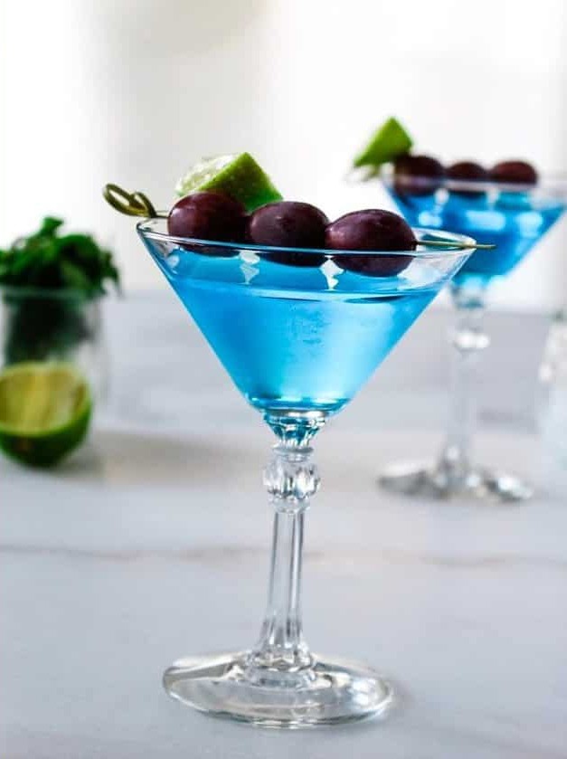 Cyan Blue Cocktail