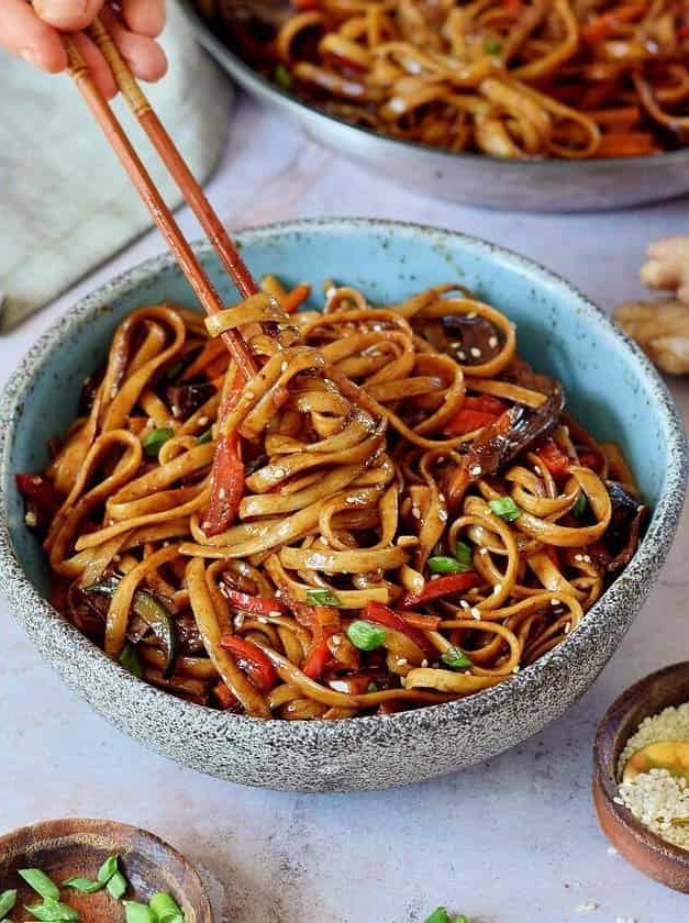 Vegetable Stir-Fry Noodles