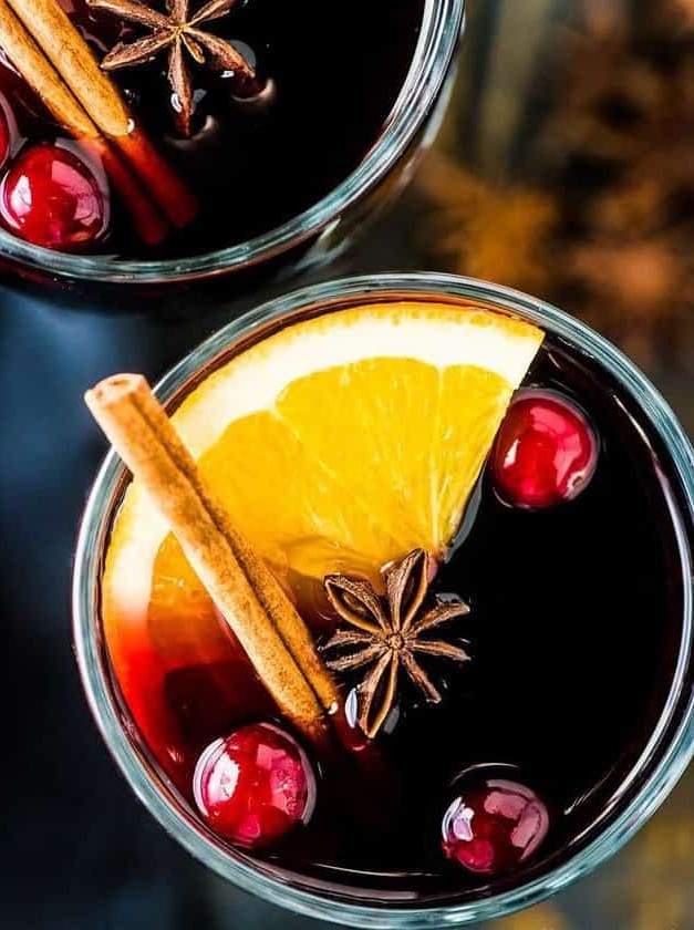 Brandy Mulled Wine