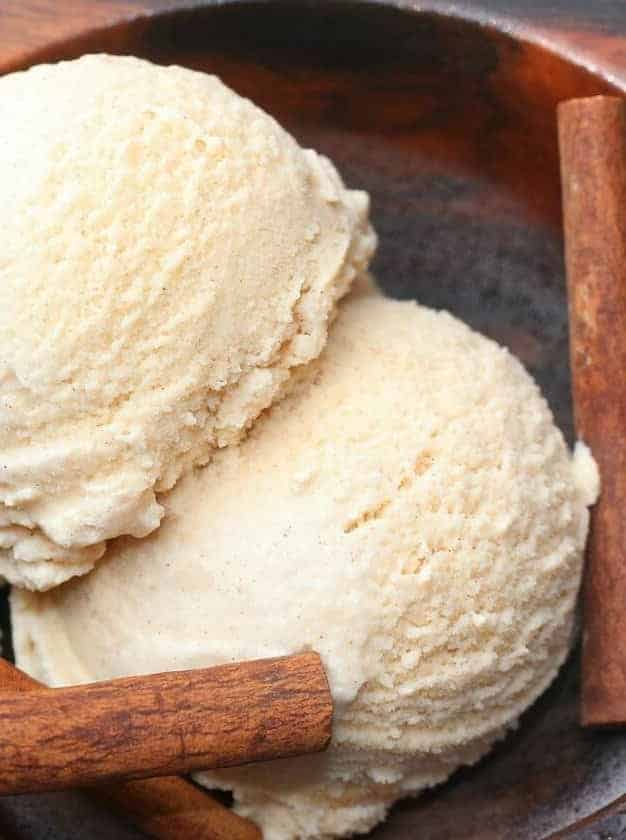 Paleo Cinnamon Ice Cream